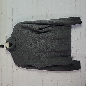 Apt 9 Large Gray Turtleneck 100% Wool Sweater